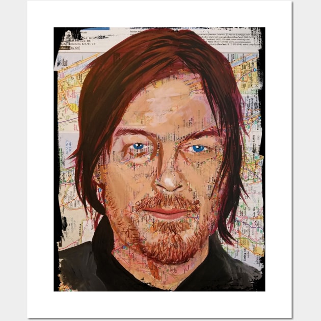 Norman Reedus Wall Art by kylewillis